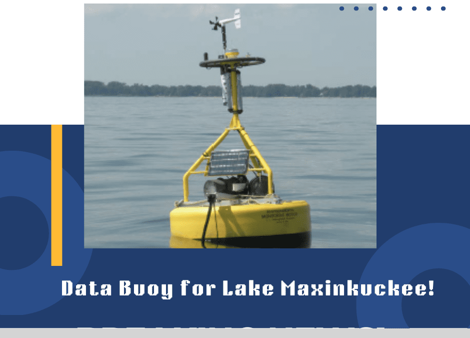 Data Buoy for Lake Maxinkuckee